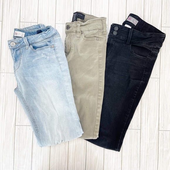 SO Other - Bundle of Girl's Size 12 Jeans/Pants